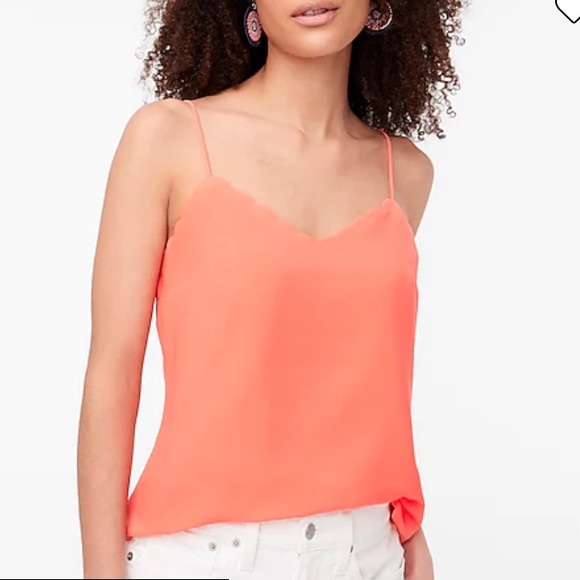 J.Crew factory Scalloped cami top - Picture 3 of 4
